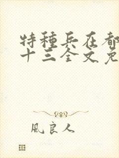 特种兵在都市夜十三全文免费