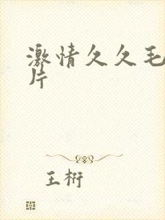 激情久久毛片影片封面