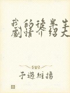 我的后半生分集剧情介绍大结局封面