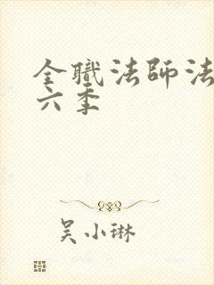 全职法师法师第六季