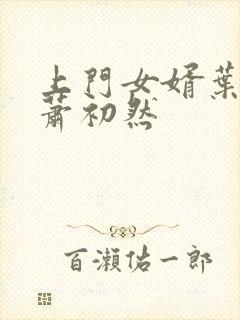 上门女婿叶辰和萧初然