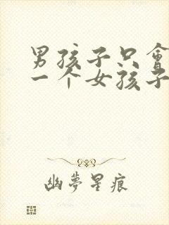 男孩子只会爱上一个女孩子封面