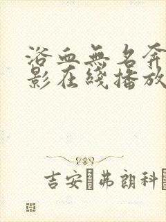 浴血无名奔袭电影在线播放