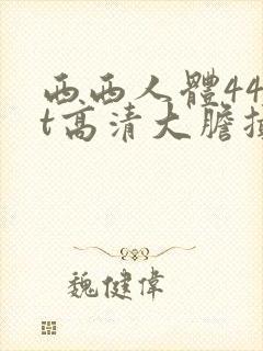 西西人体44rt高清大胆摄影封面