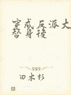 穿成反派大佬的替身后