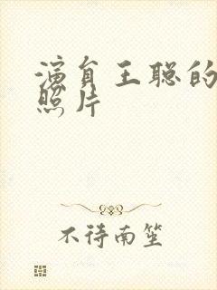 演员王聪的老婆照片