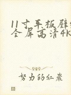 11寸平板壁纸全屏高清4k