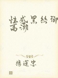 性感黑丝御姐艹高潮