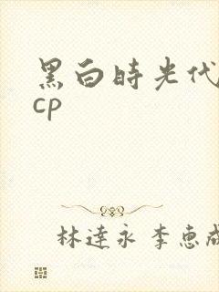 黑白时光代理人cp