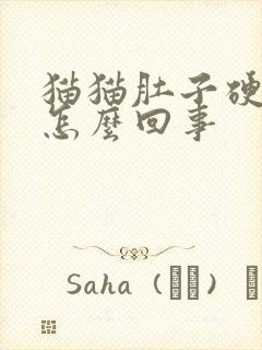 猫猫肚子硬硬的怎么回事