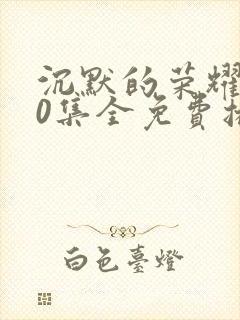 沉默的荣耀全40集全免费播放