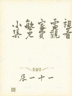 小敏家电视剧全集免费观看完整版