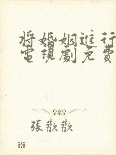 将婚姻进行到底电视剧免费观看全集