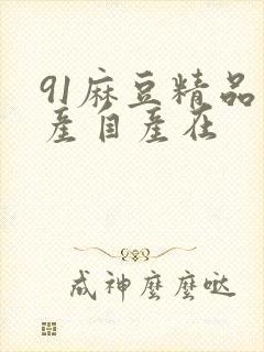 91麻豆精品国产自产在封面