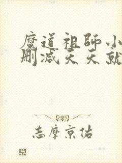 魔道祖师小说无删减天天就天天