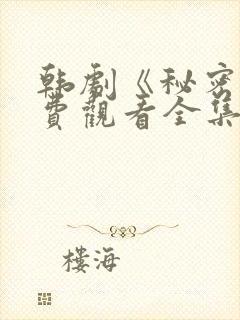 韩剧《秘密》免费观看全集电视剧中