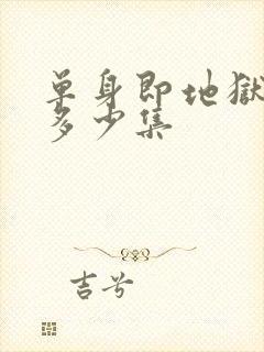 单身即地狱5有多少集