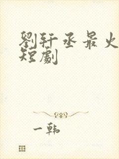 刘轩丞最火十部短剧封面