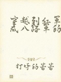 穿越到红军改编成八路军的小说