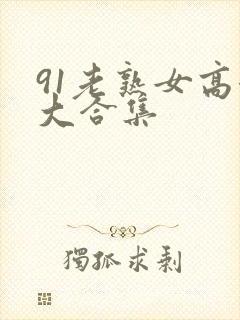 91老熟女高潮大合集