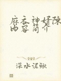 麻衣神婿陈黄皮内容简介