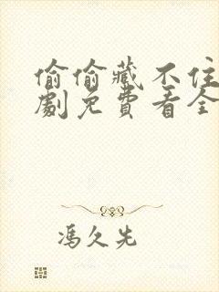 偷偷藏不住电视剧免费看全集