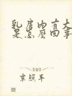 乳房内有大硬块是怎么回事