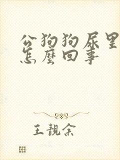 公狗狗尿里带血怎么回事