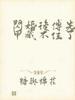 闪婚后傅先生马甲藏不住了