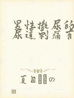 男性撒尿的时候尿道刺痛有血怎么回事封面