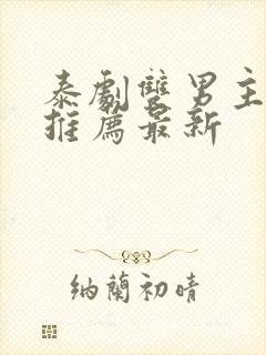 泰剧双男主泰剧推荐最新