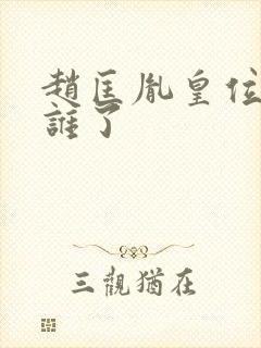 赵匡胤皇位传给谁了