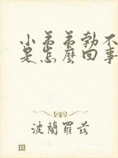 小弟弟勃不起来是怎么回事