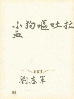 小狗呕吐拉稀带血