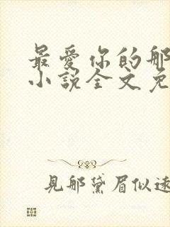 最爱你的那十年小说全文免费阅读