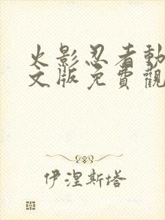 火影忍者动漫中文版免费观看