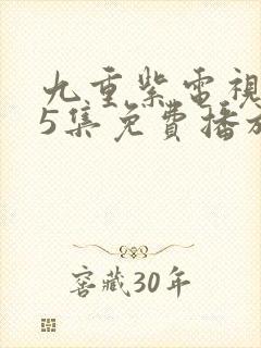 九重紫电视剧45集免费播放