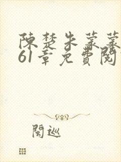 陈楚朱蒙蒙第161章免费阅读