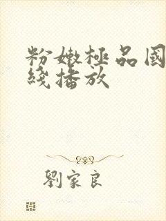 粉嫩极品国产在线播放