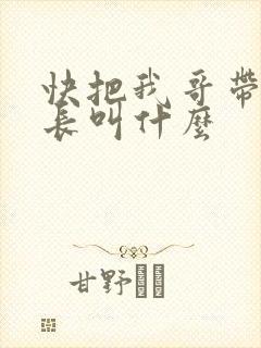 快把我哥带走班长叫什么