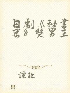 日剧《秘书的秘密》双男主电视剧