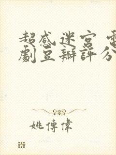 超感迷宫 电视剧豆瓣评分