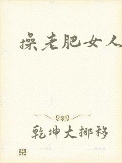 操老肥女人的逼封面