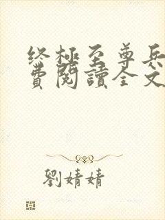 终极至尊兵王免费阅读全文