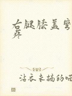 右腿膝盖弯曲就疼封面