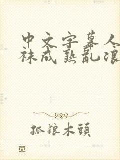 中文字幕人妻丝袜成熟乱浪潮