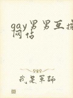 gay男男互操网站