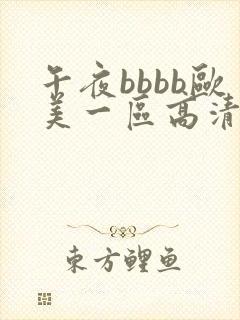 午夜bbbb欧美一区高清