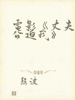 电影《丈夫不在公迫我》封面