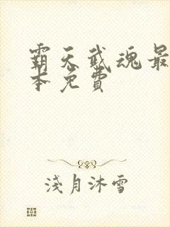 霸天武魂最新全本免费